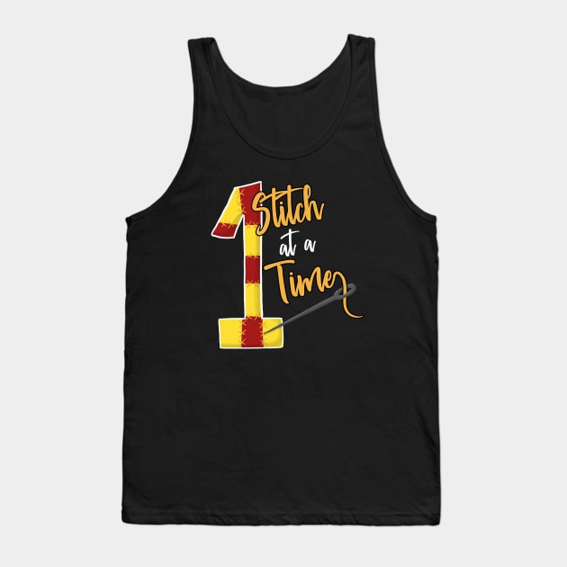 One Stitch at a Time Tank Top by JKP2 Art